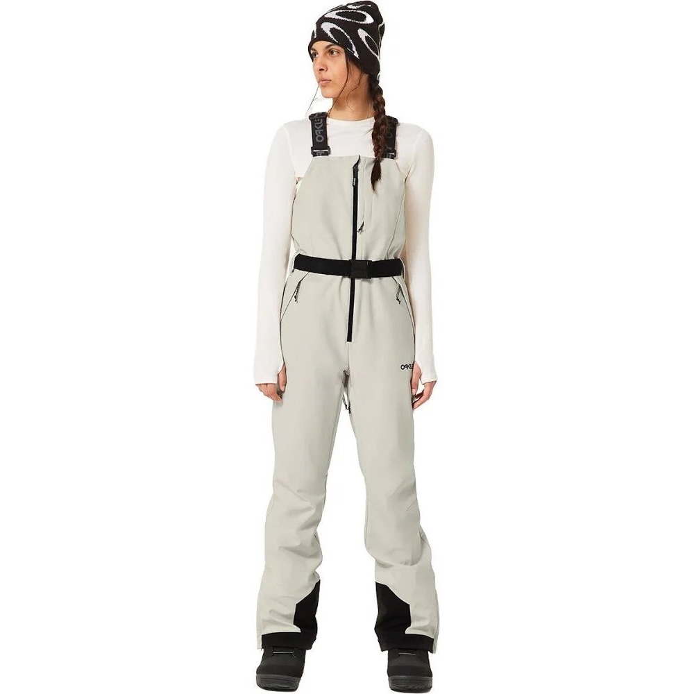 Oakley TNP Harper Softshell Bib Snow Pants Mist Grey Small FOA500460X